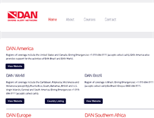 Tablet Screenshot of internationaldan.org